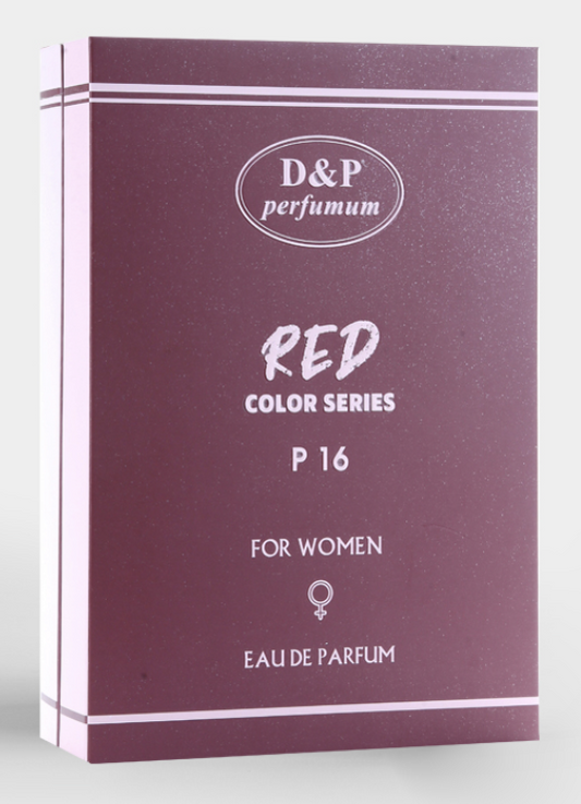 P16 RED WOMAN'S PERFUME